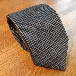 Donald J. Trump black and grey tie